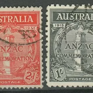 Australia 1935 Anzac Commemoration