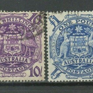 Australia year 1948/54 stamps Coat of arms full set ☀ Used