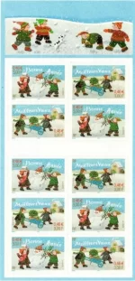 Booklet Stamps France New Self-adhesive “Bonne Année, Meilleurs Voeux”