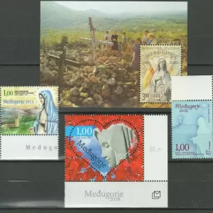 Bosnia and Herzegovina 2001/2015 Medjugorje lot MNH