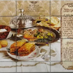 Bosnia year 2005 Europa Cept Gastronomy set MNH