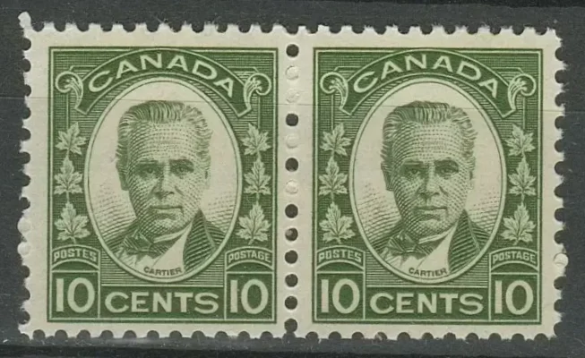 Canada 1930 – 10c pair MLH stamps