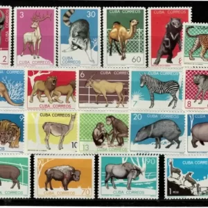 Cuba 1964 Fauna - ZOO animals stamps set