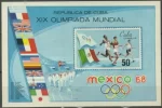 Cuba 1968 Summer Olympics Mexico MNH