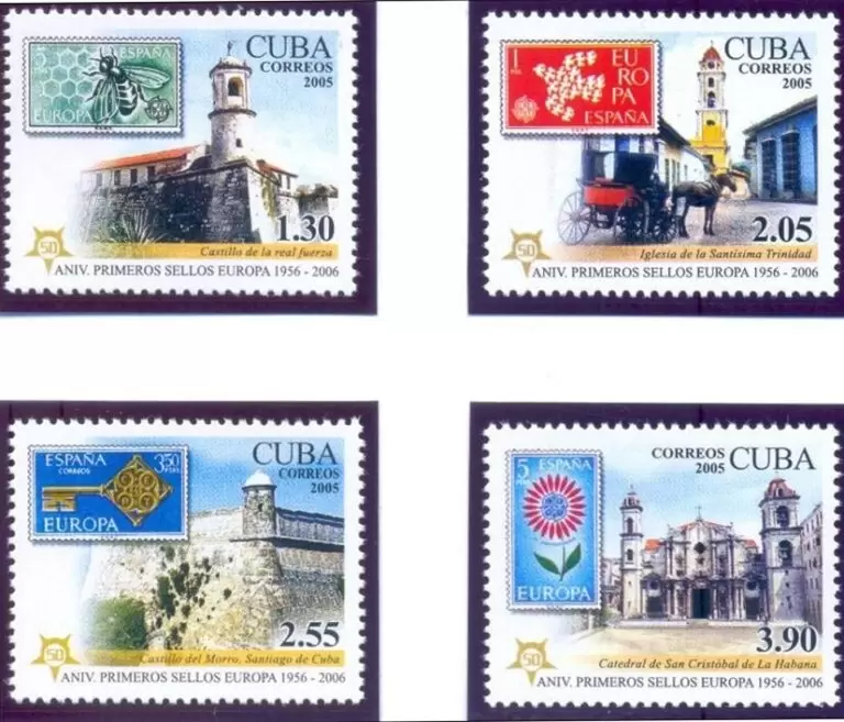 Cuba 2006 Europa CEPT MSS Architecture set