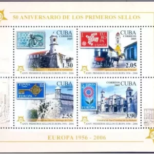 Cuba 2006 stamps Europa CEPT Architecture set MNH