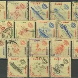 Cuba / Caribbean – Olympic Games 1962 Used set