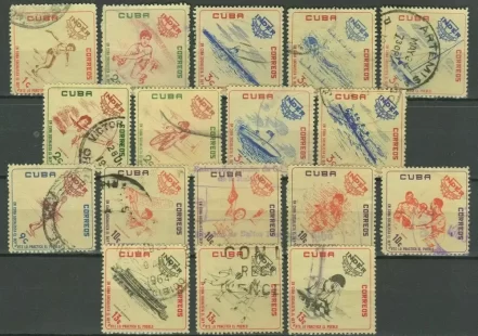 Cuba / Caribbean – Olympic Games 1962 Used set