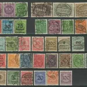 Deutsches Reich 1921/23 Inflation Used lot