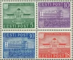 Estonia stamps set year 1939 Centre of Health Resort and Baths