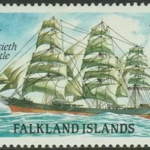 Falkland Islands year 1989-90 £1 stamp Ship MNH**