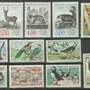 France Fauna lot MNH stamps