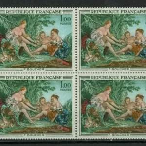 France year 1970 Art "Diana Returning from the Hunt" by Boucher MNH