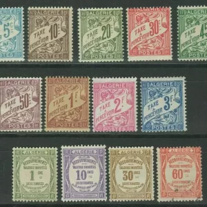 French Algeria Taxe lot Used stamps