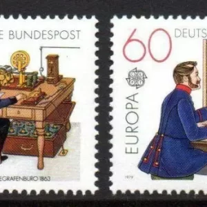 Germany Berlin (West) year 1979 stamps Europa Cept