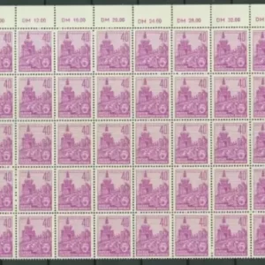 Germany DDR 1957 stamps Five Year Plan – 40 Pfg