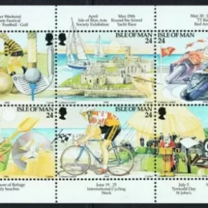 Isle of Man 1994 Tourism MNH