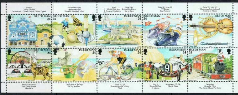 Isle of Man 1994 Tourism MNH