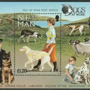 Isle Of Man 1996 Pets – Dogs MSS MNH