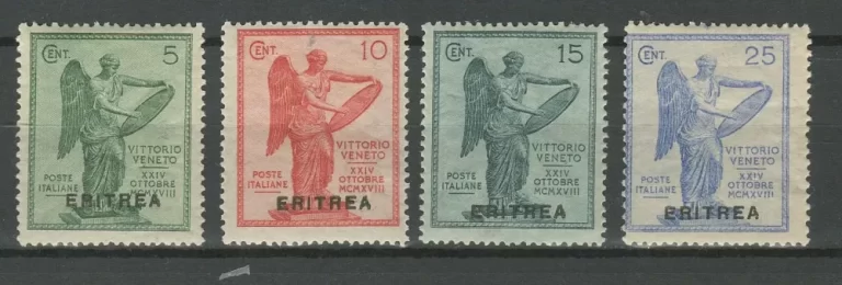 Italy year 1922 Eritrea early Victory issue, Full Set MH