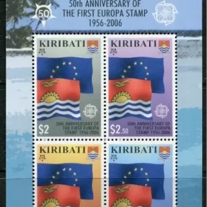 Kiribati year 2006 Europa CEPT stamps – Flags MNH