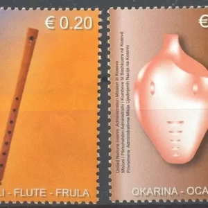 Kosovo 2004 Woodwind instruments MNH postage stamps