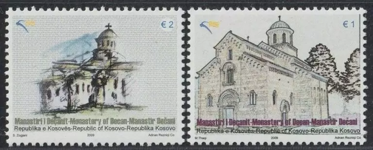 Kosovo 2009 Visoki Dečani Monastery set MNH