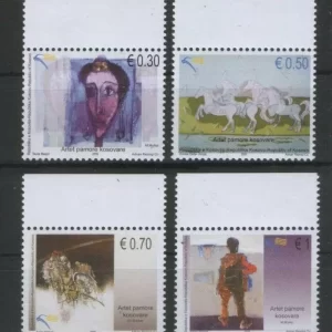 Kosovo 2009 Visual Art set MNH postage stamps