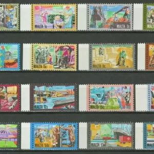 Malta 1981 History of Maltese Industry set MNH