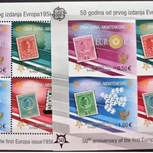 Montenegro year 2006 Europa stamps 50 years MNH (**)