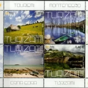 Montenegro year 2008 Nature - Tourism MSS MNH postage stamps