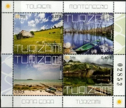 Montenegro year 2008 Nature - Tourism MSS MNH postage stamps