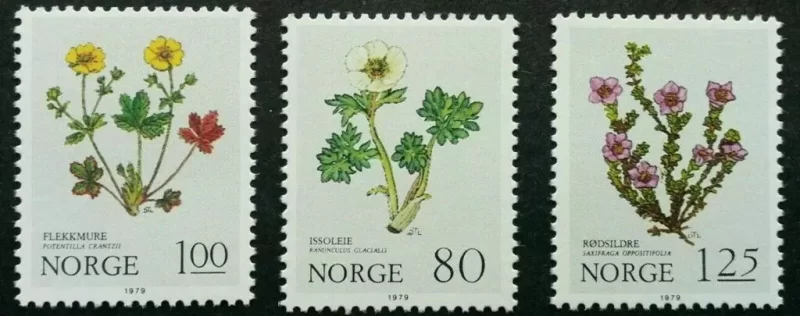 Norway 1979 Flora – Flowers – Roses