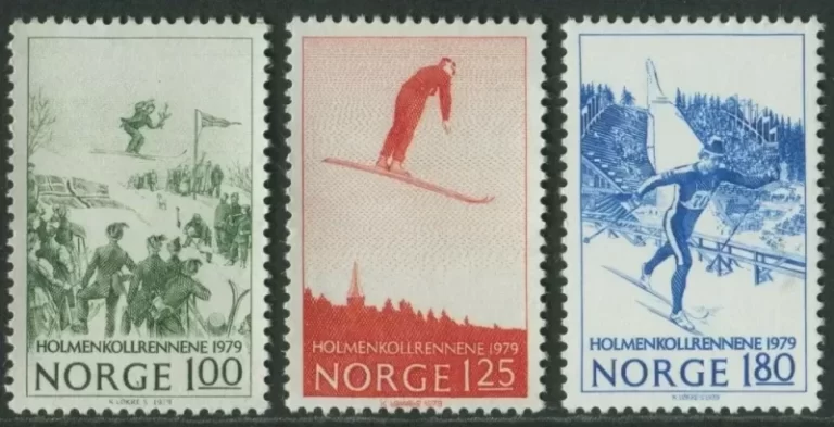 Norway 1979 sport-ski jumping Holmenkollen MNH