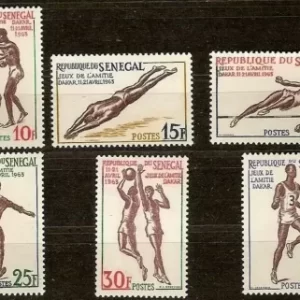 Senegal 1963 Sport – Dakar games set MNH stamps