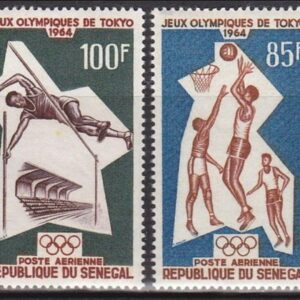 Senegal 1964 Airmail – Olympic Games – Tokyo Japan