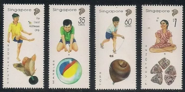 Singapore Traditional Games set 1997