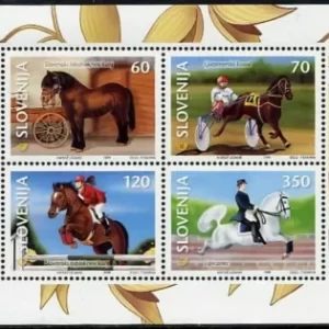 Slovenia 1999 Sport – Horses MNH postage stamps