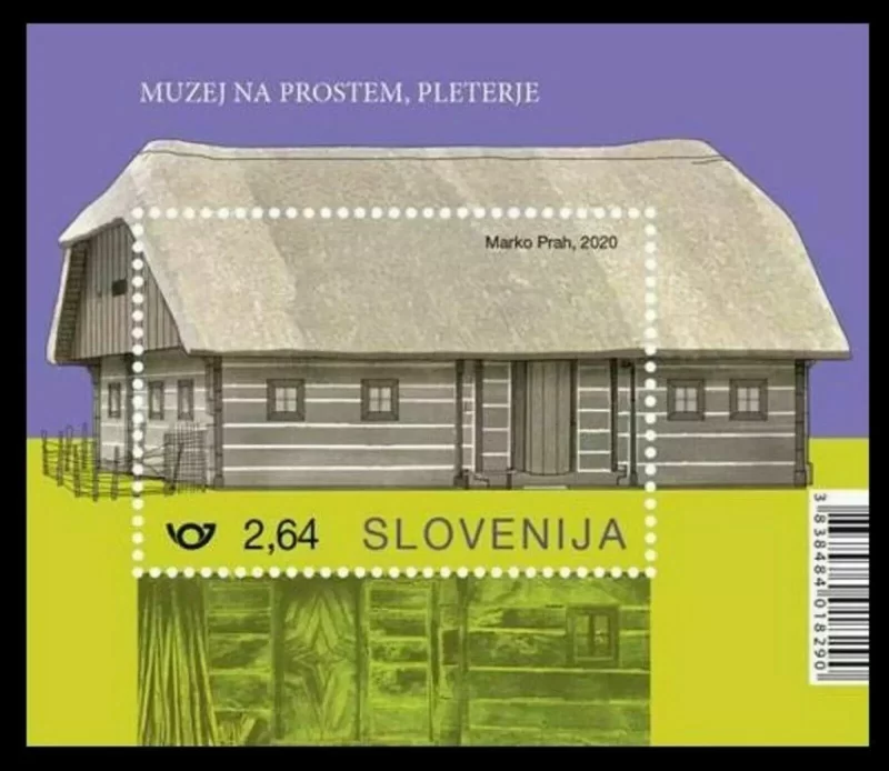 Slovenia year 2020 stamp Museum - Pleterje Mint never hinged stamp