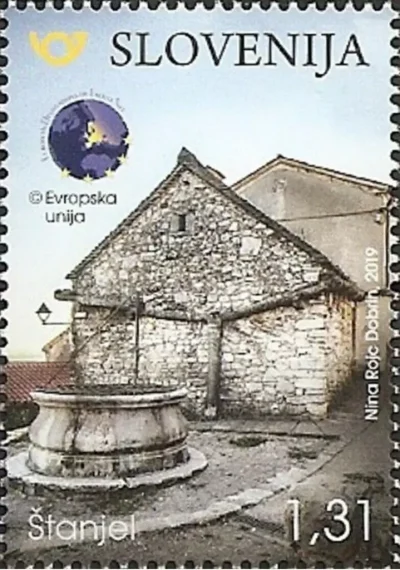 Slovenia year 2019 Architecture - Tourism – Stanjel house MNH **stamp