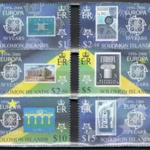 Solomon Islands 2006 Europa CEPT set MNH