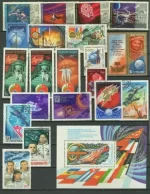 Soviet Union postage stamps Space