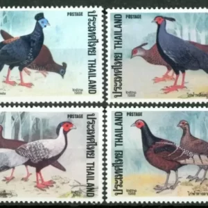 Thailand 1988 Fauna – Birds set postage stamps