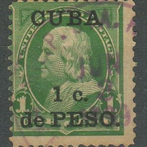 US Possessions of Cuba / Caribbean 1899 1c Used