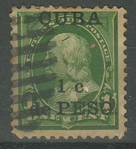 US Possessions of Cuba year 1899 1c Used stamp