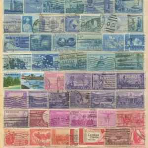 USA Small used stamps collection