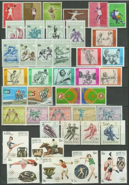 Worldwide – Olympic Games Mint never hinged