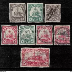 German Africa colonies MH / Used lot of postage stamps