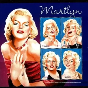 Tuvalu 2007 Marilyn Monroe stamps