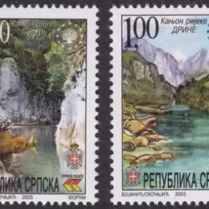 Bosnia year 2003 stamps - European Nature Protection